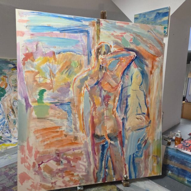 Work today#Atelierstimmung#Sylvester