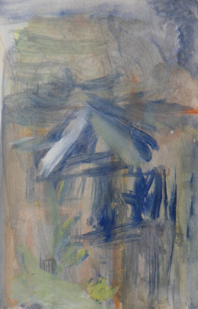 Tamyo Leonard, Fensteraqusblick II, 28 x 20 cm