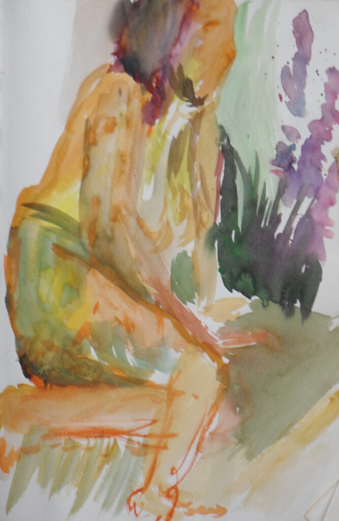 Tamyo Leonard, Sitzende, 30 x 20 cm