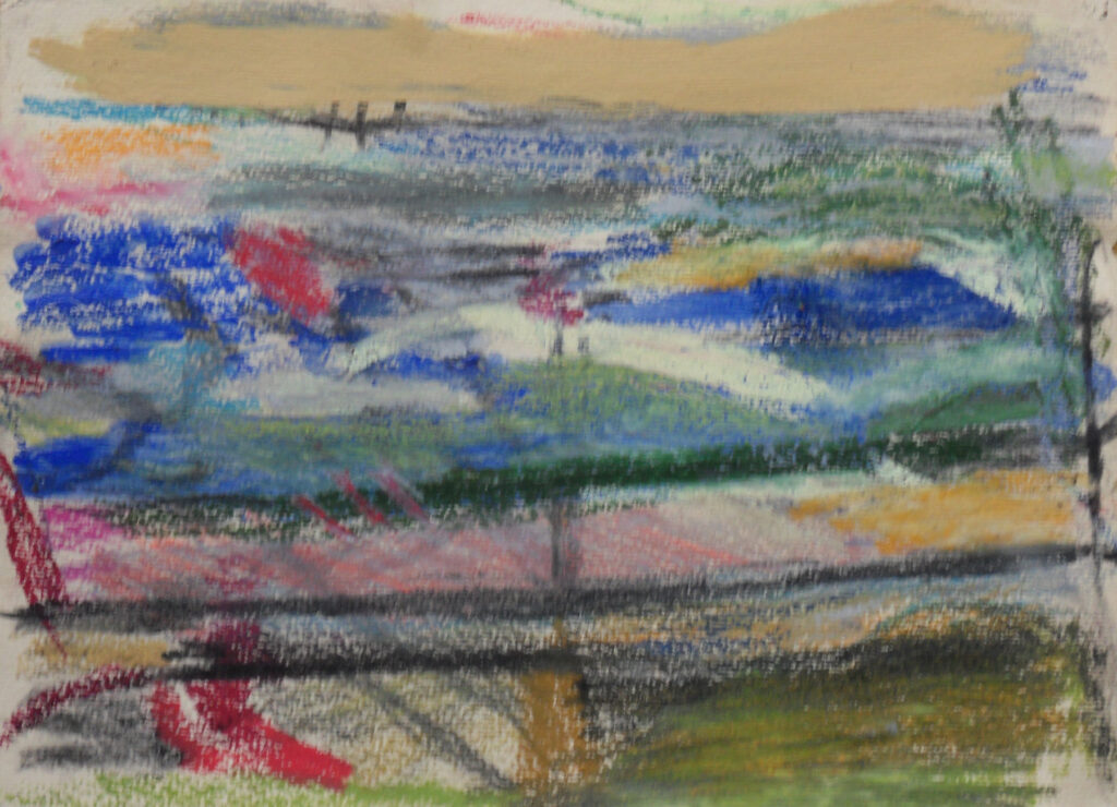 Tamyo Leonard, Stadtausblick I, 32 x 24 cm