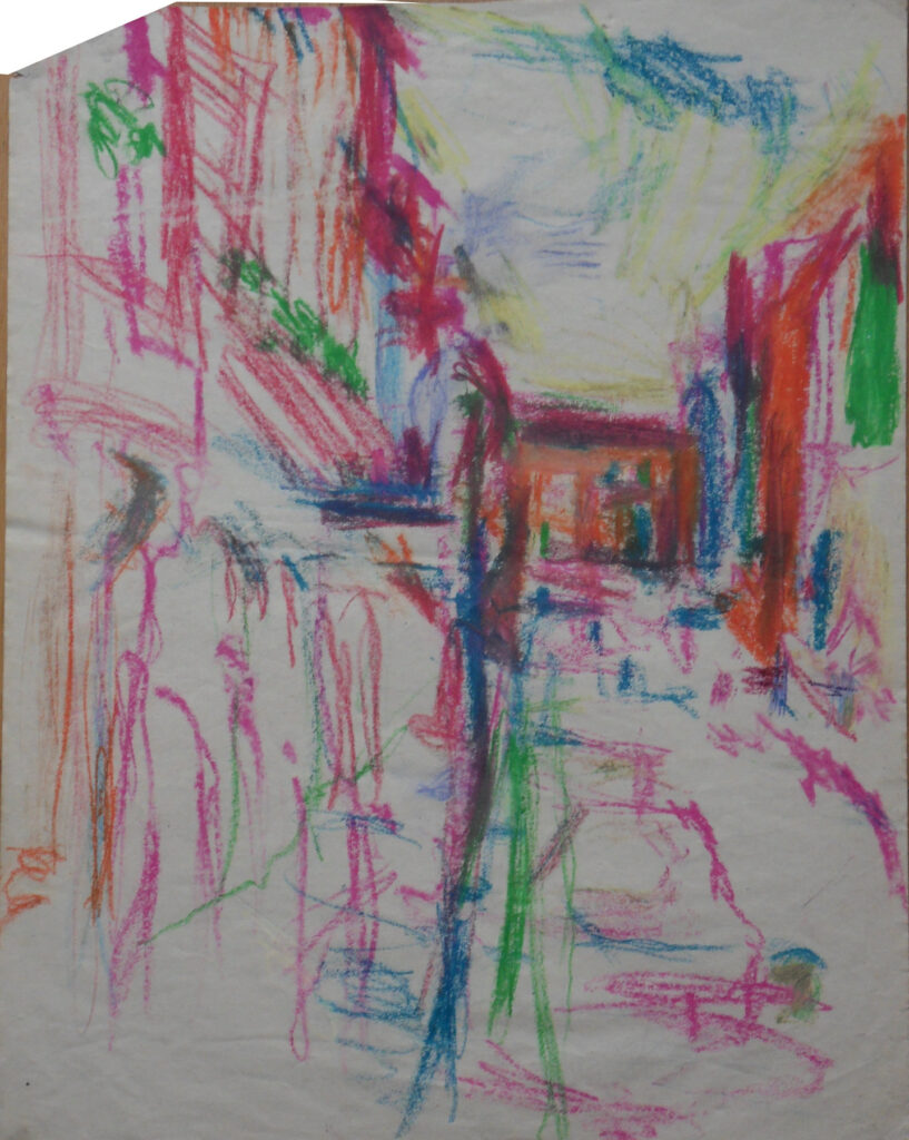 Tamyo Leonard, Strasse I, 40 x 30 cm